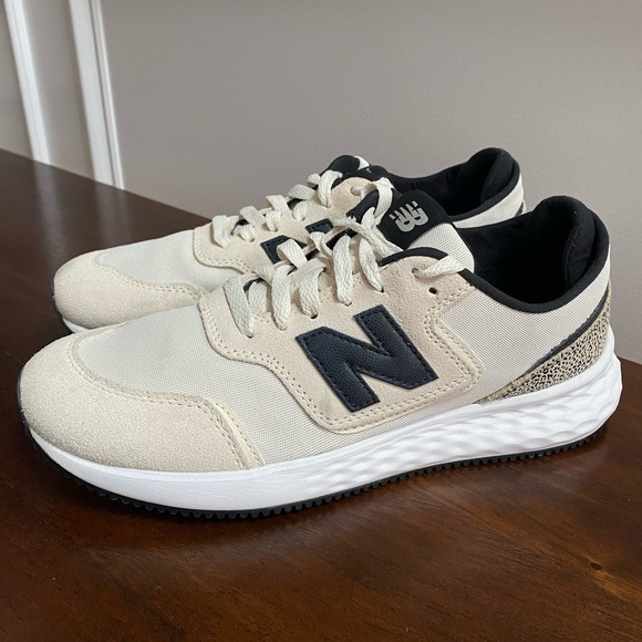 New Balance | Shoes | New Balance Womens Fresh Foam X7 Beige Running  Sneakers Shoes Size 0 Wsx70tha | Poshmark
